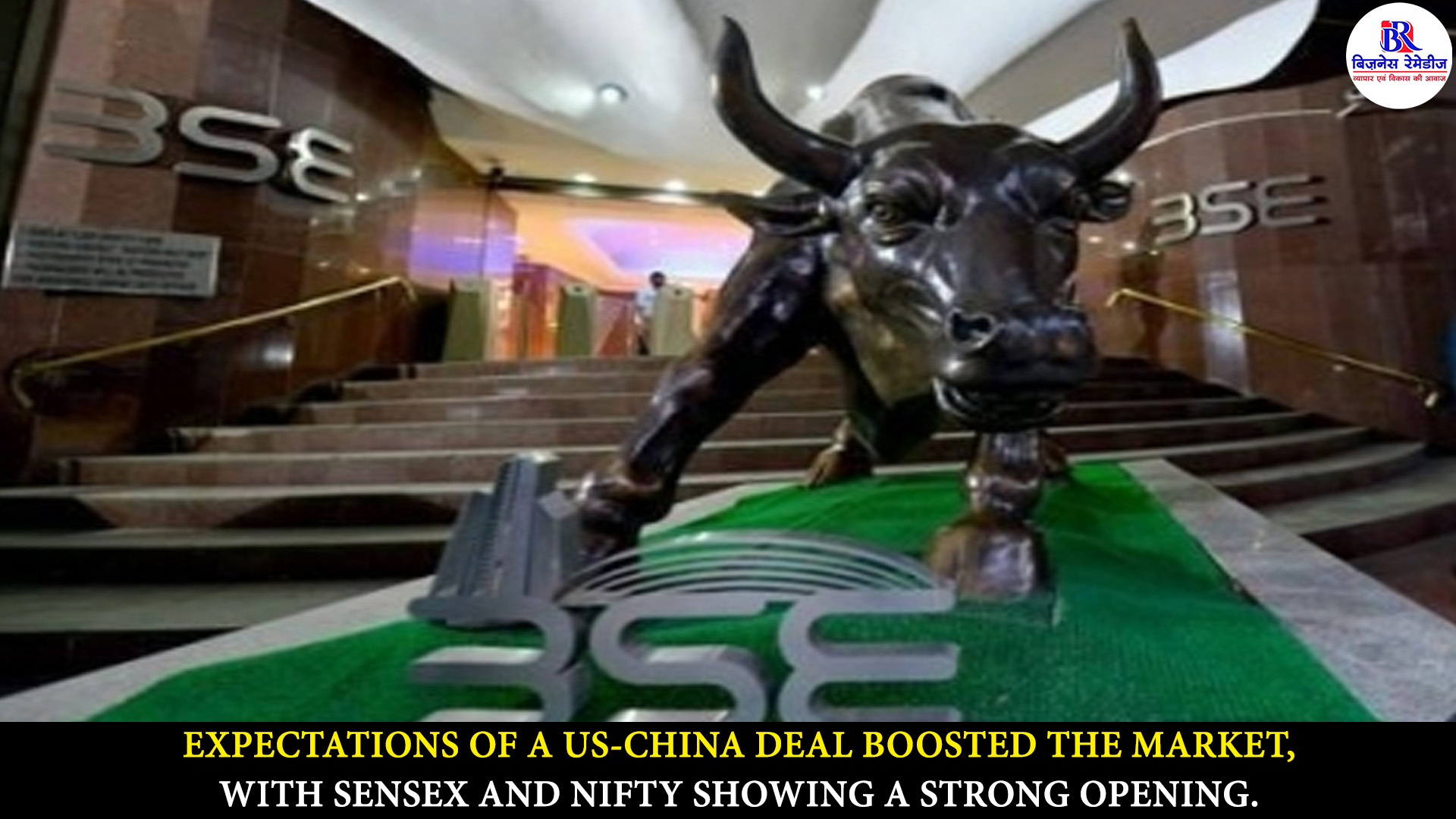 Sensex, Nifty Rally on US-China Trade Optimism Sensex and Nifty surge as US-China trade optimism boosts market sentiment