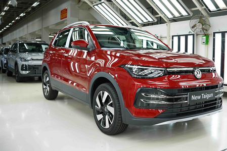 Volkswagen Taigun production begins at Pune plant